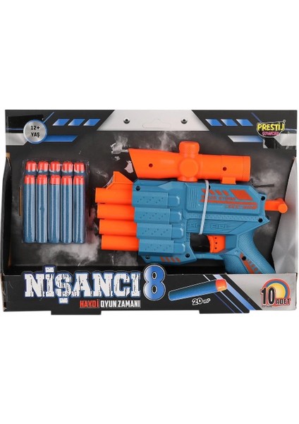 Fab 5757 4 Ağızlı Dart Atıcı Silah -Prestij Oyuncak modelleri