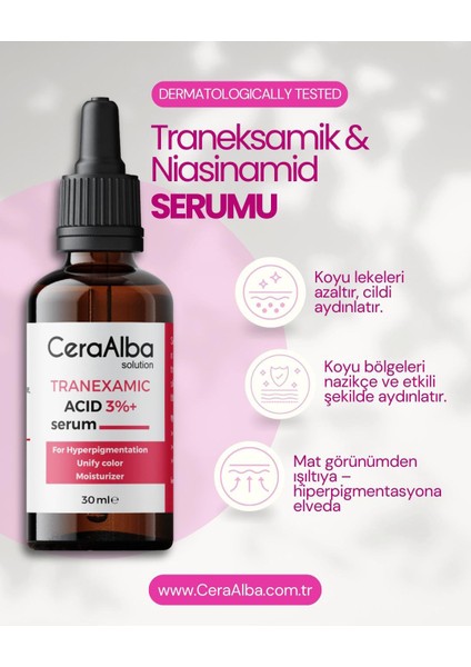 Traneksamik & Niasinamid Serumu fiyatları