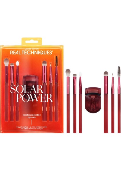 Şık Metalik Göz Makyaj Fırça Seti, Limited Edition, Parlak ve Kaliteli Tarz fiyatları