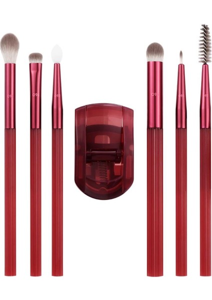 Şık Metalik Göz Makyaj Fırça Seti, Limited Edition, Parlak ve Kaliteli Tarz modelleri