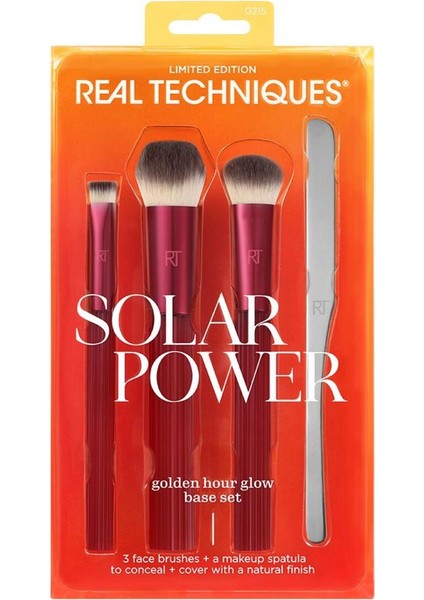 Altın Saatleri Sınırlı Seri Doğal Güçlü Makyaj Fırça Seti