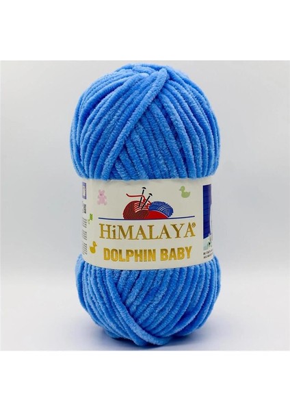 Dolphin Baby El Örgü Ipliği - 80327 Mavi -