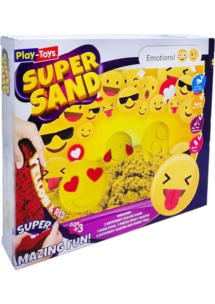 Play-Toys Emoji Oyun Kumu Süper Sand Seti fiyatları