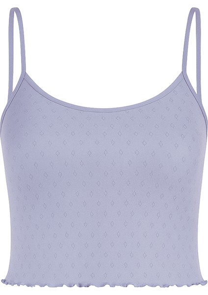 Kadın Pamuklu Ip Askılı Şort Takım