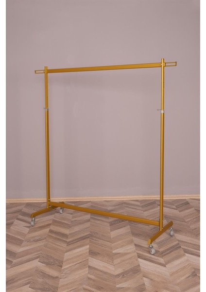 Gold Boyalı Yandan Çıkmalı Askılık
