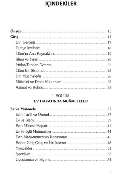 İslam'da İnsan İlişkileri - Cemal Nar modelleri