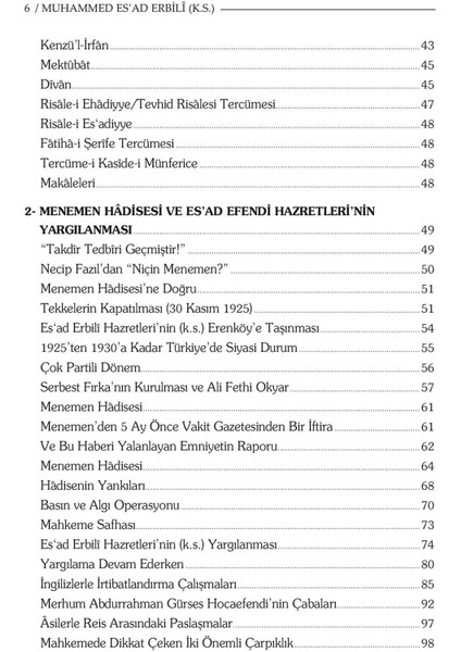 Muhammed Es'ad Erbili - Prof. Dr. Ethem Cebecioğlu, Vahit Göktaş fırsatları