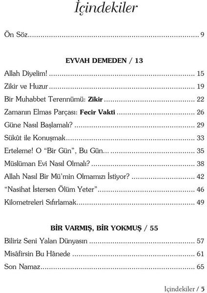 Eyvah Demeden - Salih Zeki Meriç modelleri