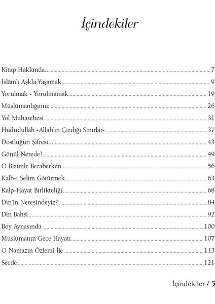 İslamı Aşkla Yaşamak - Ahmet Taşgetiren modelleri