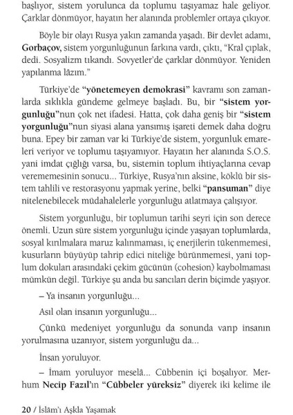 İslamı Aşkla Yaşamak - Ahmet Taşgetiren