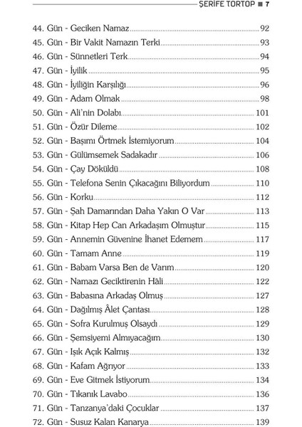 199 Günde Çocuğum ve Ben - Şerife Tortop indirimleri