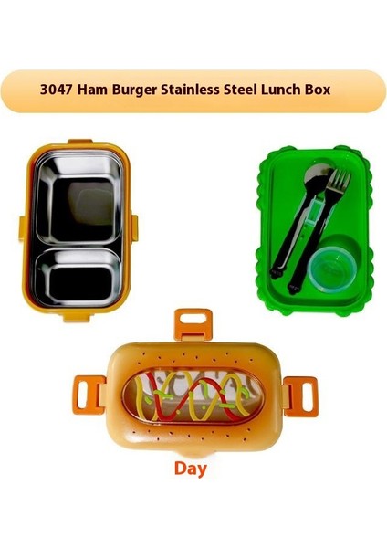 Öğrenciler Için Bölmeli Mikrodalga Öğle Yemeği Kutusu (Yurt Dışından)