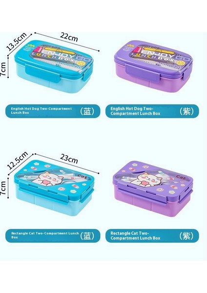 Öğrenciler Için Bölmeli Mikrodalga Öğle Yemeği Kutusu (Yurt Dışından) fiyatları