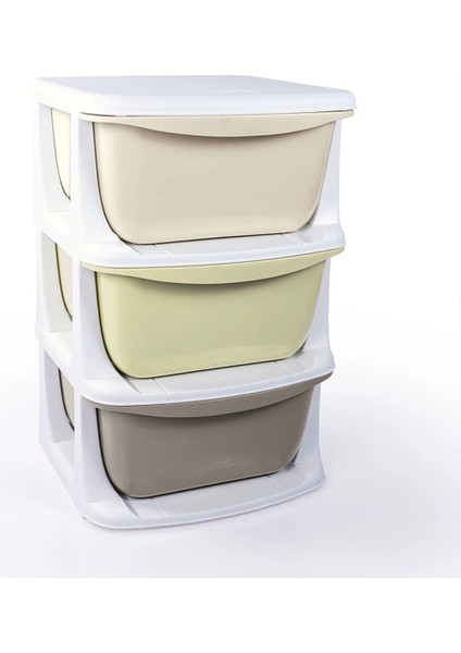 7130 3 Katlı 3 Çekmeceli Saklama Ünitesi -Dolu Oyuncak modelleri