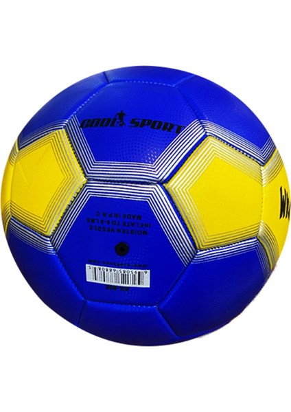 Futbol Topu Halı Saha Çim Saha Beton Zemin Dikişli Yüksek Kalite Futbol Topu Mavi