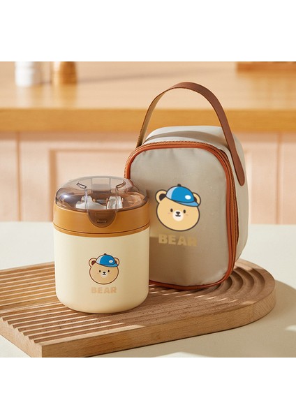 Öğrenciler Için Bölmeli Mikrodalga Öğle Yemeği Kutusu (Yurt Dışından)