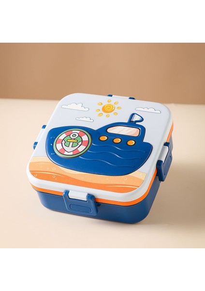 Öğrenciler Için Bölmeli Mikrodalga Öğle Yemeği Kutusu (Yurt Dışından)