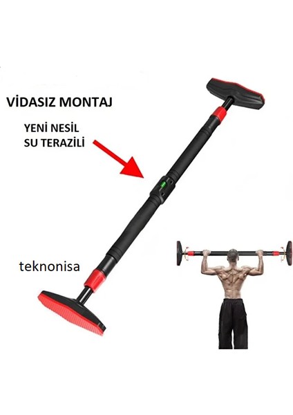 Tns 70-100 cm Kapı Barfiks Demiri Barfix Aleti Çubuğu Çekme Barı Demiri Bar 120 Kilo fiyatları