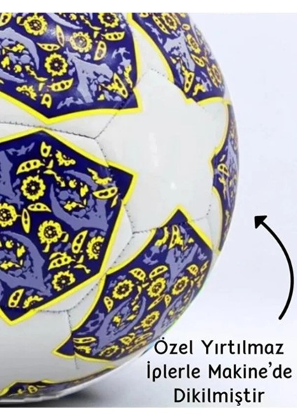 Şampiyonlar Ligi Topu Halı Saha Çim Saha Beton Zemin Dikişli Yüksek Kalite Futbol Topu Mavi modelleri