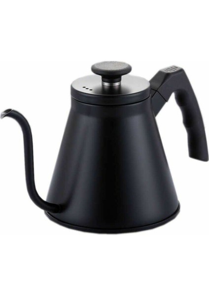 Siyah 800 ml Kahve Isıtıcı Kettle, Şık ve Kullanışlı Tasarım