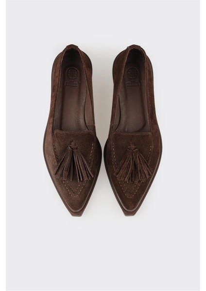 Kahve Deri Kadın Günlük Ayakkabı fırsatları