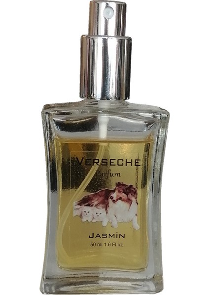 Verseche Jasmin Kedi Köpek Parfümü Cam Şişe 50 ml - Lisinya
