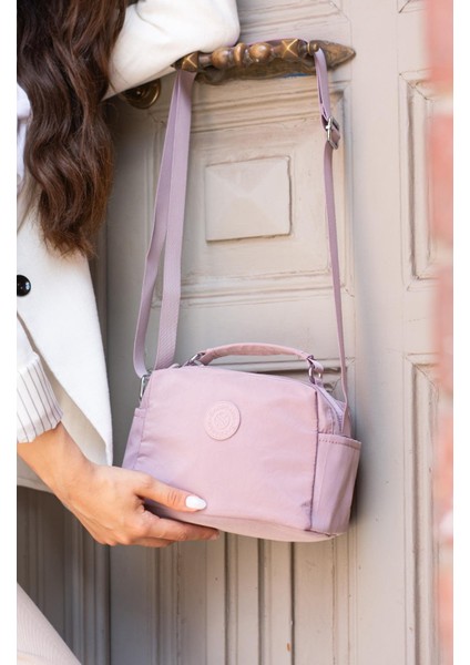 Kadın Günlük, Su Geçirmez Paraşüt Kumaş Ayarlanabilir Çapraz Askılı Çanta Pudra fırsatları