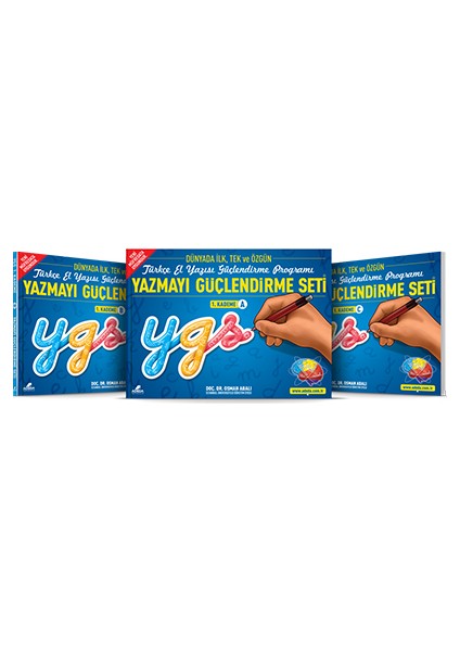 Yazmayı Güçlendirme Seti 1. Kademe (7 Yaş)