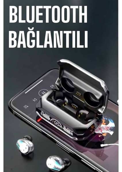 Zeroshop Yeni Nesil Kablosuz Bluetooth Kulaklık Dijital Göstergeli 5.3 Bluetooth modelleri