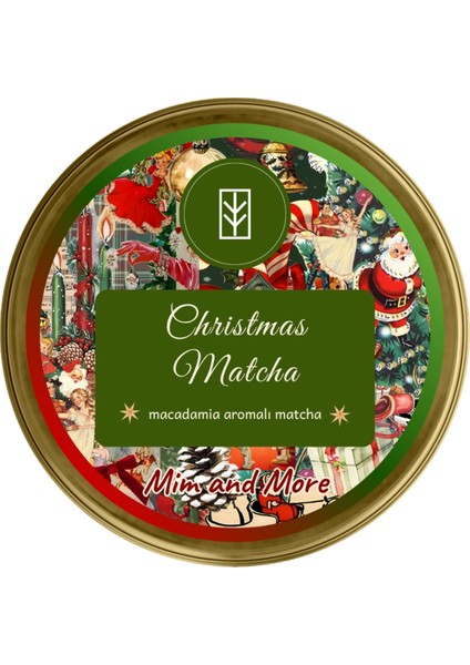 Christmas Kiss 2025 Matcha – Macadamia Aromalı Matcha, 25 gr