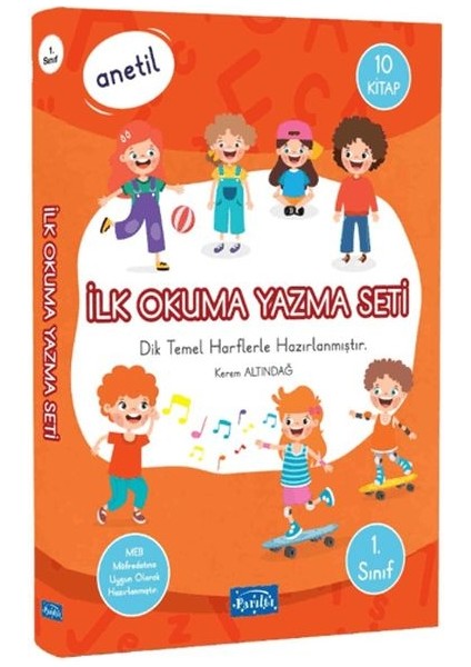 Anetil - Ilk Okuma Yazma Seti 10 Kitap Set