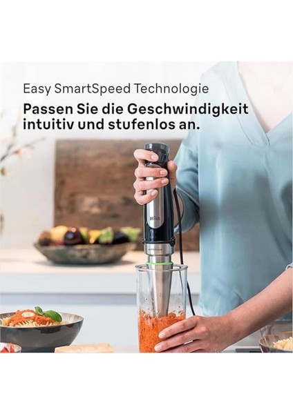 Renkli Çok Fonksiyonlu El Blender Seti MQ7045X, Pratik ve Şık Mutfak Yardımcısı