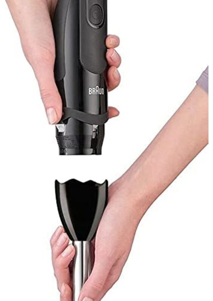 Çok Fonksiyonlu El Blenderi, Siyah, Kolay Kullanım, Hızlı ve Pratik Yiyecek Hazırlama fırsatları