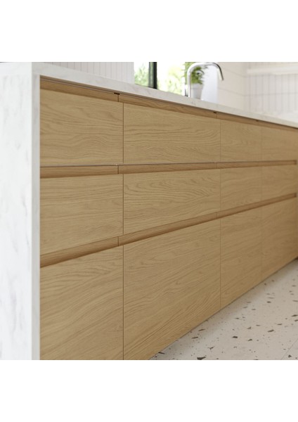 Çekmece Ön Paneli, Meşe Görünümlü, 80X10 cm modelleri