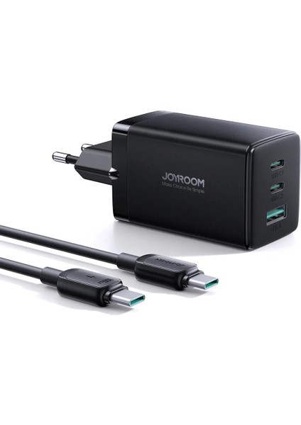 JR-TCG01 65W 2C1A Fast CHARGER+100W C To C Cable