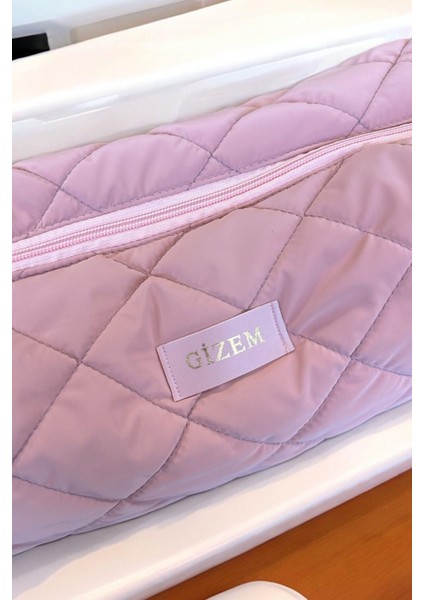 Kişiye Özel Isimli Airwrap ve Saç Şekillendirme Çantası, Pembe, Xl Boy modelleri