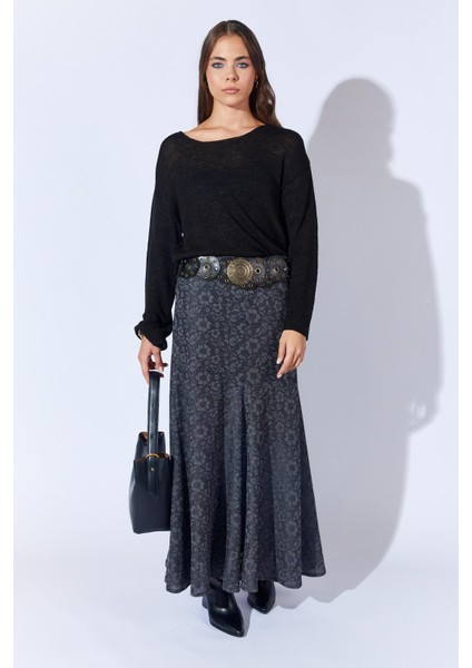 Kadın Siyah Içi Mini Etekli Dilimli Tül Etek fiyatları