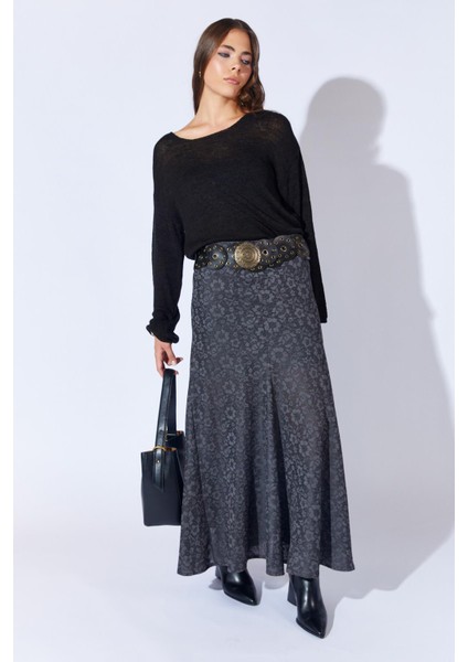 Kadın Siyah Içi Mini Etekli Dilimli Tül Etek modelleri