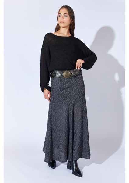 Kadın Siyah Içi Mini Etekli Dilimli Tül Etek indirimleri