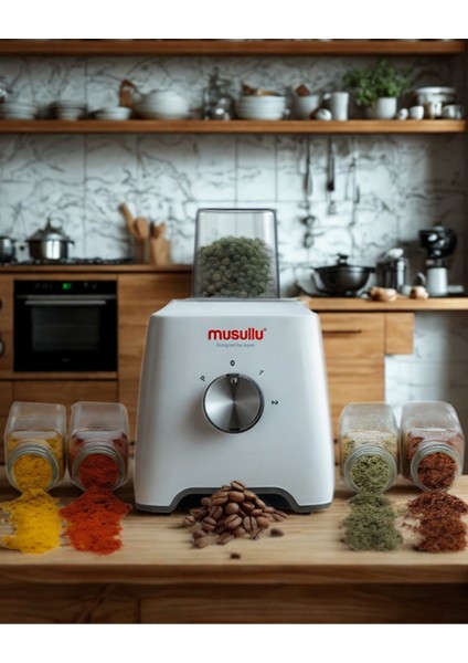 Beyaz Renkli Yeni Trend Karıştırıcı, Mutfağınız Için Şık ve Kullanışlı Seçenek