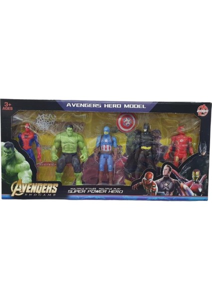 Avengers End Game 5 Li Figür Set - 2156-5 (Lisinya)