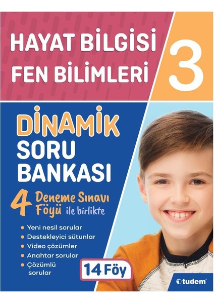 Tudem Yayınları 3. Sınıf Dinamik Fen Bilimleri-Hayat Bilgisi Soru Bankası fiyatları