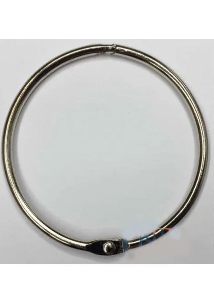 Kilitli Yuvarlak Halka, 5cm - 100 Adet - Lisinya