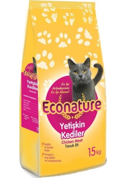 Tavuklu Yetişkin Kedi Sı 15 kg - Lisinya
