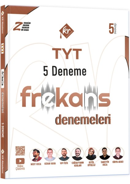 Tyt 5 Frekans Denemeleri Kr Akademi Yayınları
