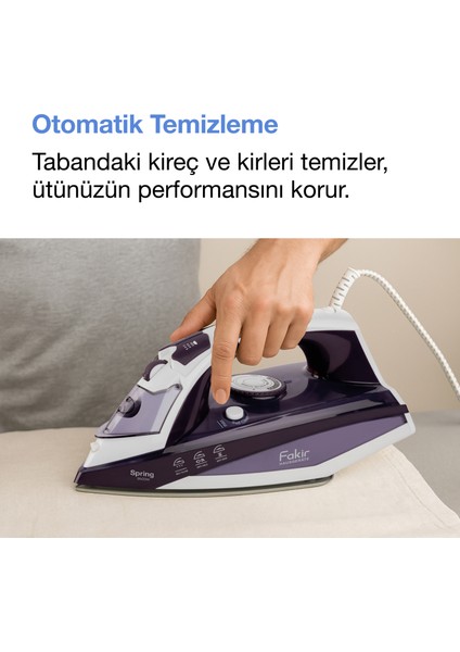 Spring Buharlı Ütü - Violet - 2600 Watt indirimleri