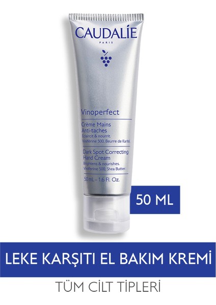 Caudalie Vinoperfect Dark Spot Correcting Hand Cream 50 ml