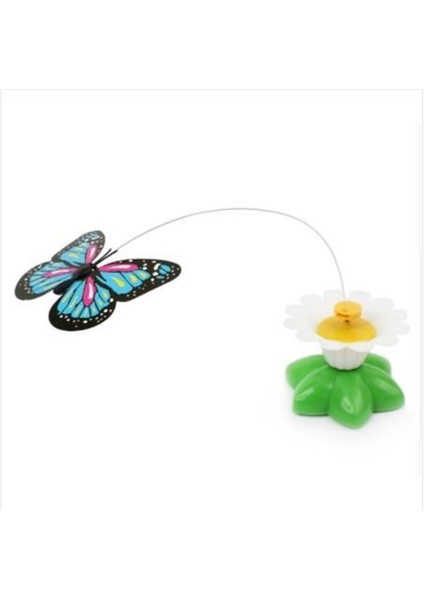 Hareketli Dönen Kelebek - Kedi Oyuncağı ( Pille Çalışır) (4989) fiyatları