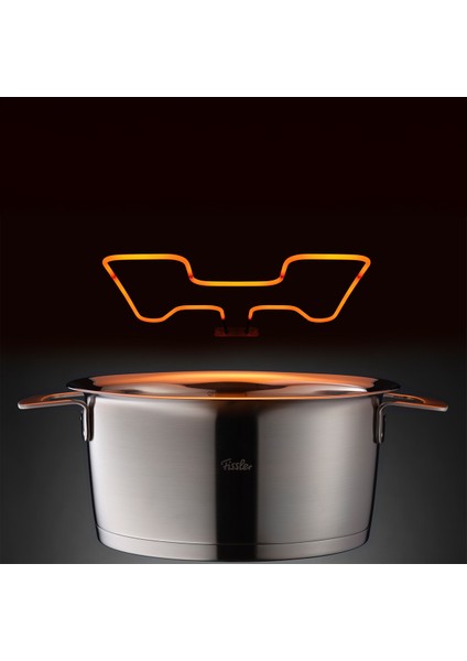 Phi Collection Cam Kapak 9 Parça Tencere Seti