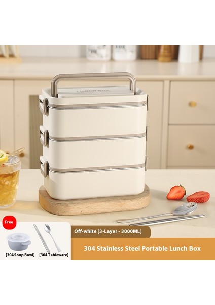 Paslanmaz Çelik Bölmeli Öğrenci Beslenme Çantası (Yurt Dışından)